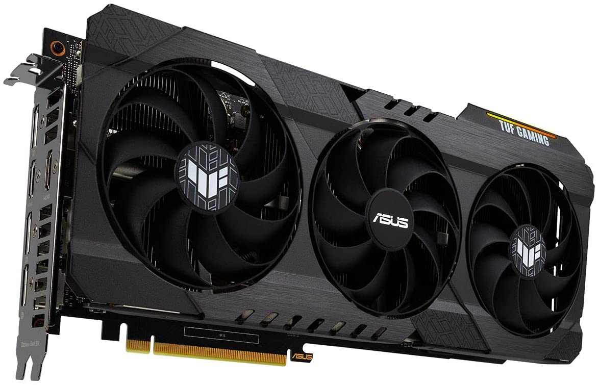Placa de Vídeo ASUS TUF Gaming - GeForce RTX 3060, LHR, 12GB GDDR6, RGB, DLSS, Ray Tracing