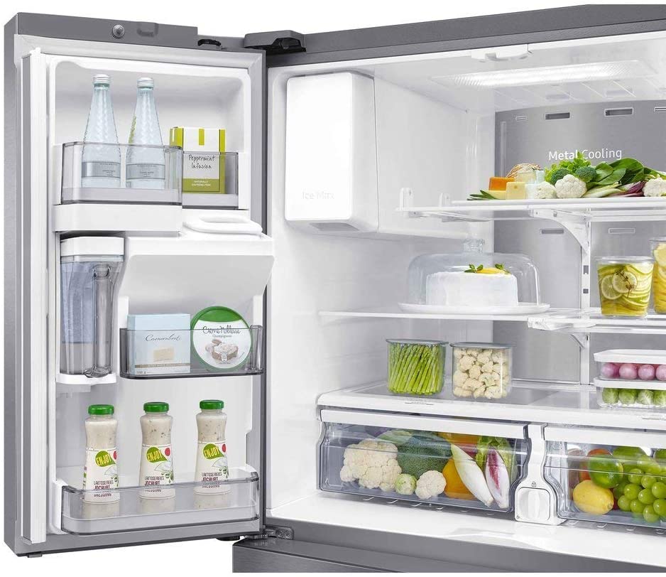 Geladeira Samsung French Door 501 Litros Inox 110V RF22R7351SR/AZ