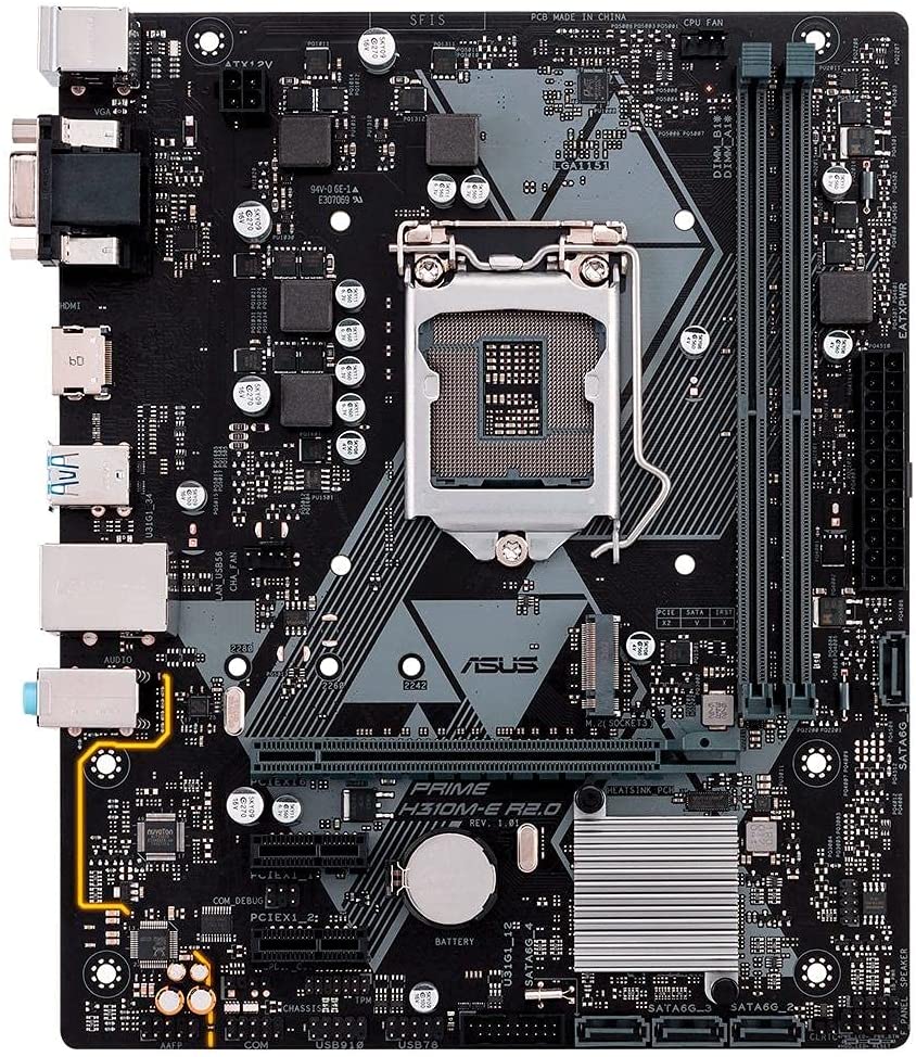 Placa-Mãe ASUS Prime - H310M-E R2.0/BR, Intel LGA 1151, mATX, DDR4