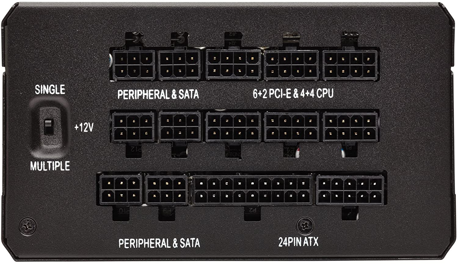 Fonte Corsair HX1000-1000W, 80 Plus Platinum, Modular - CP-9020139-NA