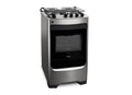 Fogão Piso Consul 4 Bocas CFO4N Inox Bivolt