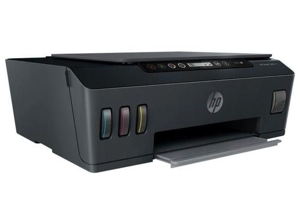 Impressora Multifuncional HP Smart Tank 517 Jato de Tinta Wi-Fi - Impressora + Copiadora + Scanner