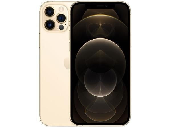 iPhone 12 Pro Apple (256GB) Dourado tela 6,1" Câmera tripla 12MP iOS