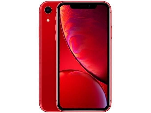 iPhone XR Apple (128GB) Product Red Tela 6,1" Câmera Traseira 12MP iOS