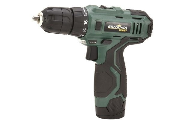 Parafusadeira Furadeira À Bateria 12V 3/8 Pol Britânia BPF03 Bivolt