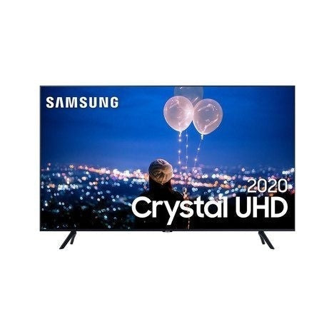 Smart TV 55'' Samsung Crystal UHD 55TU8000 4K, Wi-fi, Borda Infinita, Alexa built in, Controle Único, Visual Livre de Cabos, Modo Ambiente Foto