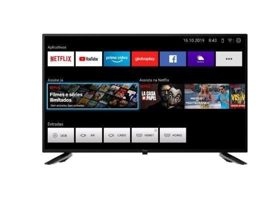 Smart Tv Led 43" Full-hd Ptv43e10n5sf Philco - Bivolt